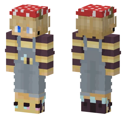 Bee Girl Minecraft skin