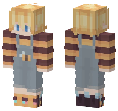 Bee Girl Outfit Minecraft skin