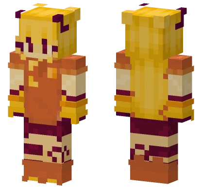 Bee Girl Skin Minecraft skin