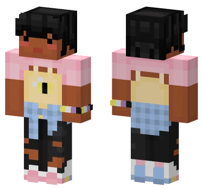 Bee Pride 2 Minecraft skin