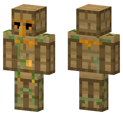 Beehive Golem Minecraft skin
