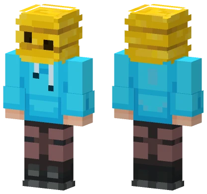 Beehive Head Minecraft skin