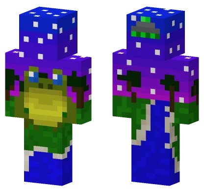 Beelzebufo Pixel Art Minecraft skin