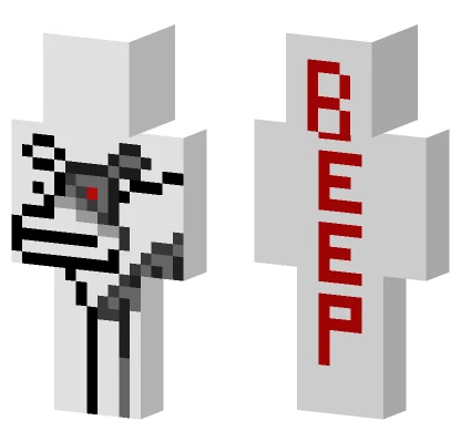 Beep Beep I M A Terminator Minecraft skin