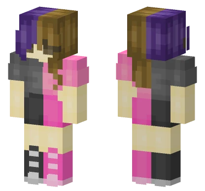 Before And After Quarantine Minecraft skin