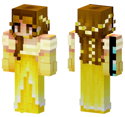 Belle Collab Gingerdragon Minecraft skin