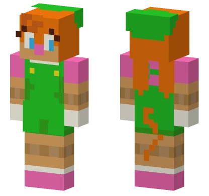 Belle The Tinkerer Minecraft skin