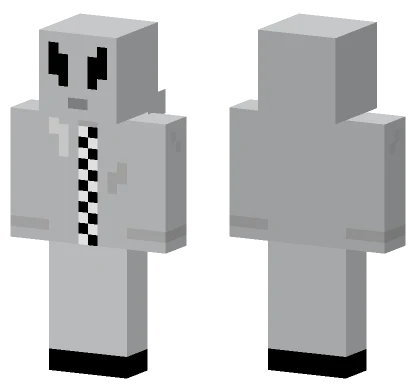Bemzo Alien Hood Off Minecraft skin