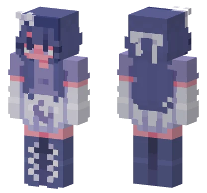 Beneath A Moonless Sky RCE Minecraft skin