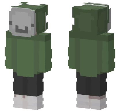Better Masked Dream Minecraft skin