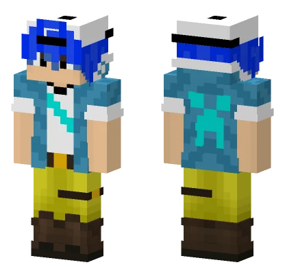 Bhplayz V2 Minecraft skin