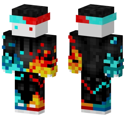 Bhvoid All Fire Minecraft skin