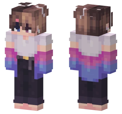Bi Pride Male Ver Minecraft skin