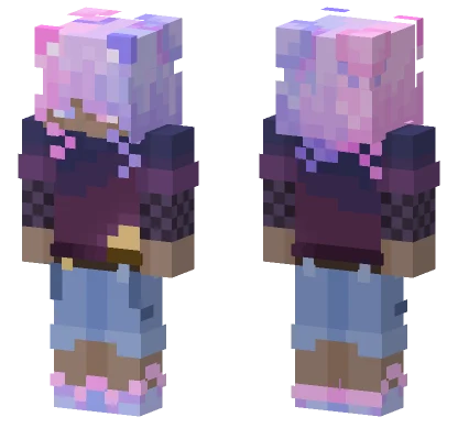 Bi Vibes Girl Minecraft skin