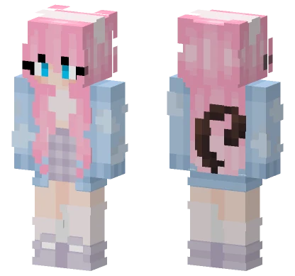 Béijmaksi Girl Minecraft skin
