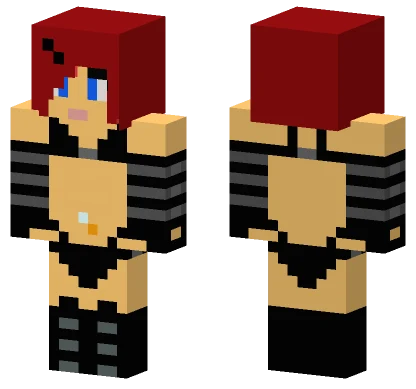 Bikini Girlfriend With Sleevegloves Minecraft skin