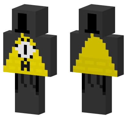 Bill Cipher Minecraft skin