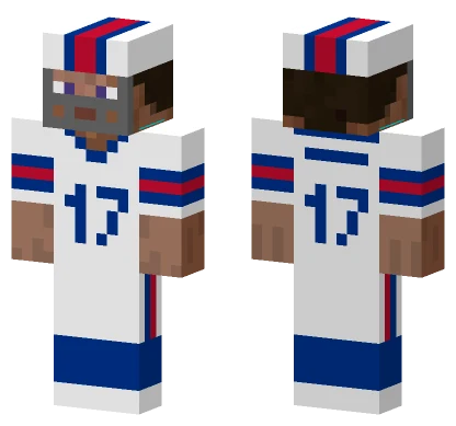 Bills White Minecraft skin