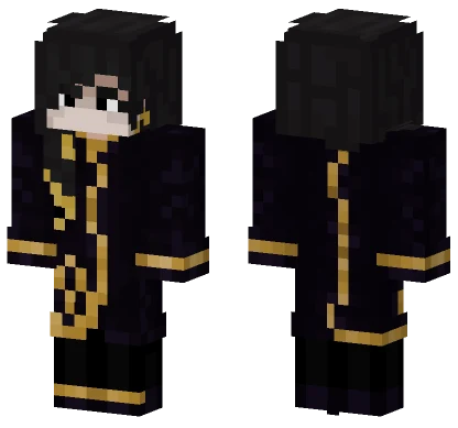 Binah Cloakless Minecraft skin