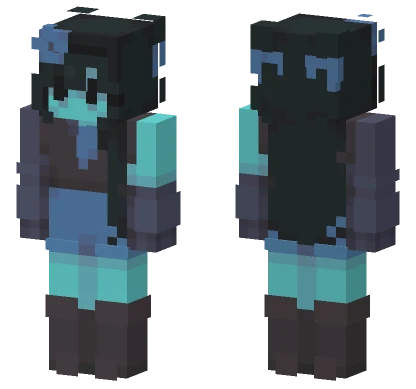 Bioluminescence Skin Minecraft skin