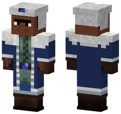 Biome Settler Tundra Villager Minecraft skin