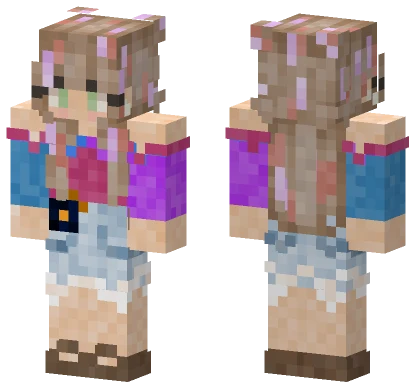 Bipride Lady Laurax Minecraft skin