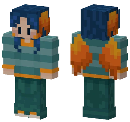 Birdie Blue Minecraft skin