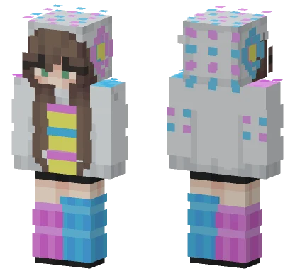 Blacephalon Hoodie Minecraft skin