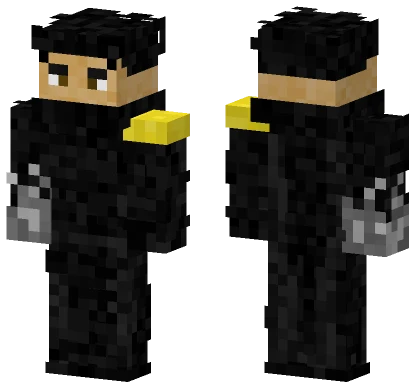 Black And Tan Minecraft skin