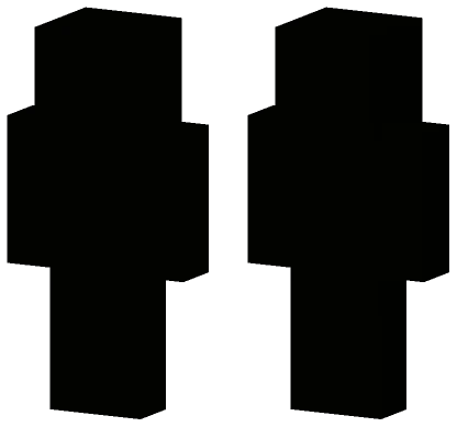 Black and White Face Minecraft skin