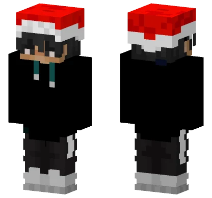 Black And White Hoodie Minecraft skin