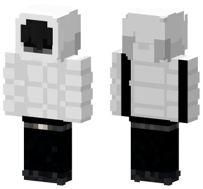 Black And White Suit Minecraft skin