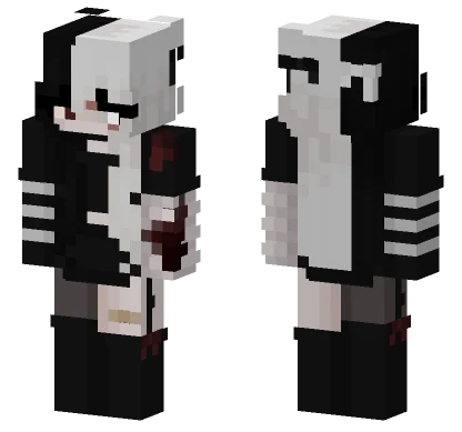 Black And White Suit Minecraft skin
