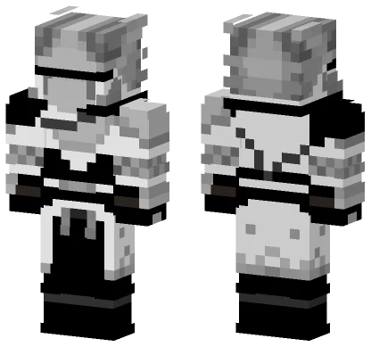 Black And White Wylder Minecraft skin