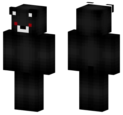 Black Bear Minecraft skin