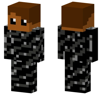 Black Camo Texture Minecraft skin
