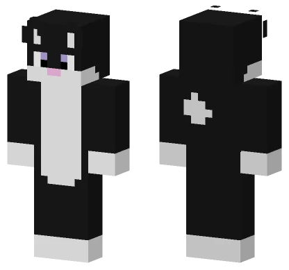 Black Cat Minecraft skin