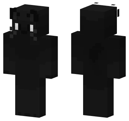Black Cat Minecraft skin
