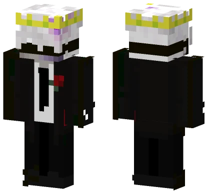 Black Coat King Minecraft skin