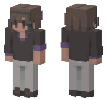 Black Current Minecraft skin