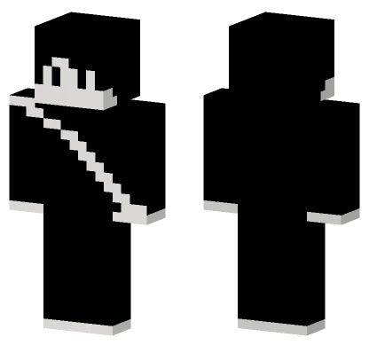 Black Design Man Minecraft skin