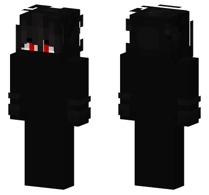 Black Dragon Skin Minecraft skin