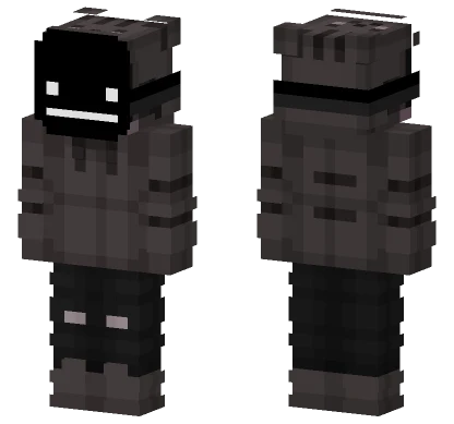 Black Dream Emo Hoodie Minecraft skin