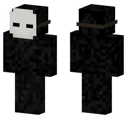 Black Enderman Minecraft skin