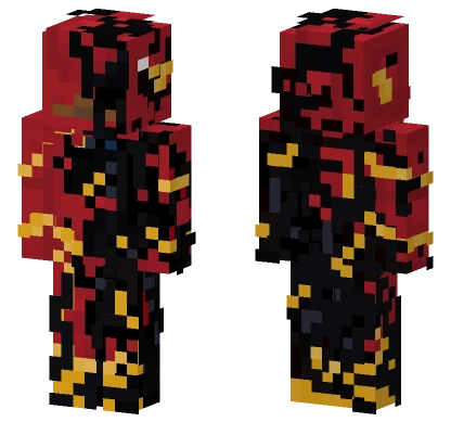 Black Flash Capybara Minecraft skin