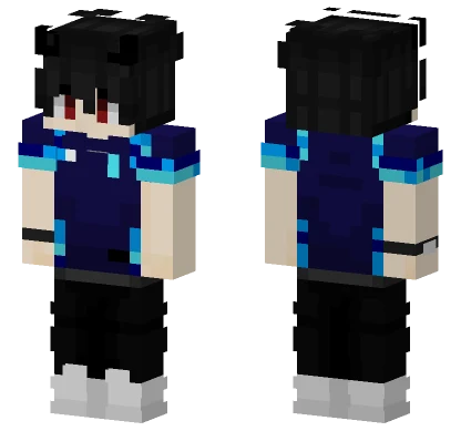 Black Haired Boy Minecraft skin