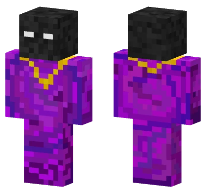 Black Hole Skin Minecraft skin