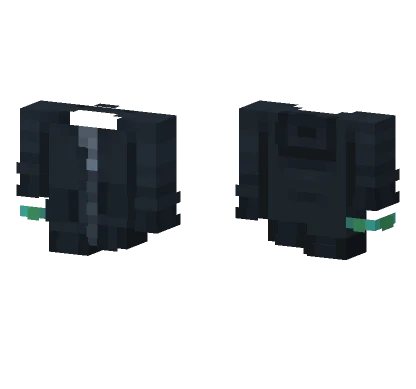 Black Hoodie Bracelet Shaded Minecraft skin