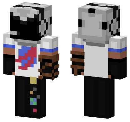 Black Hoodie Outfit Minecraft skin