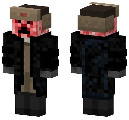 Black Jacket Walt Minecraft skin